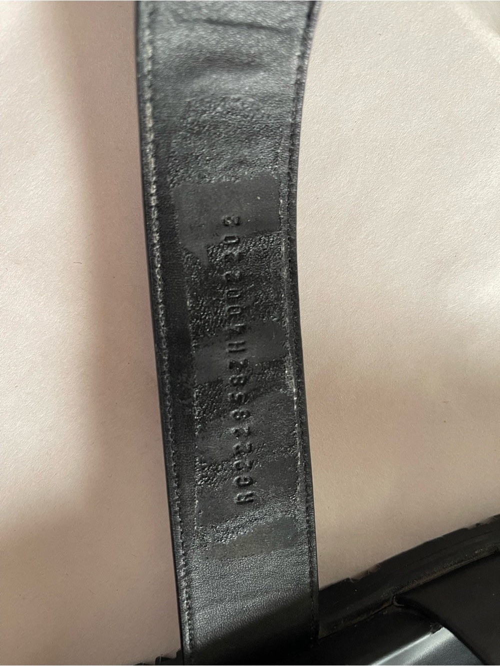 Hermes Chypre Black Men's Leather Sandals (Size 40) - Picture 4 of 6